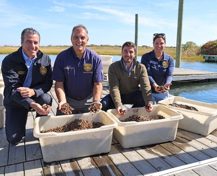 Oyster Bay Restaurant Shell Recycling Program