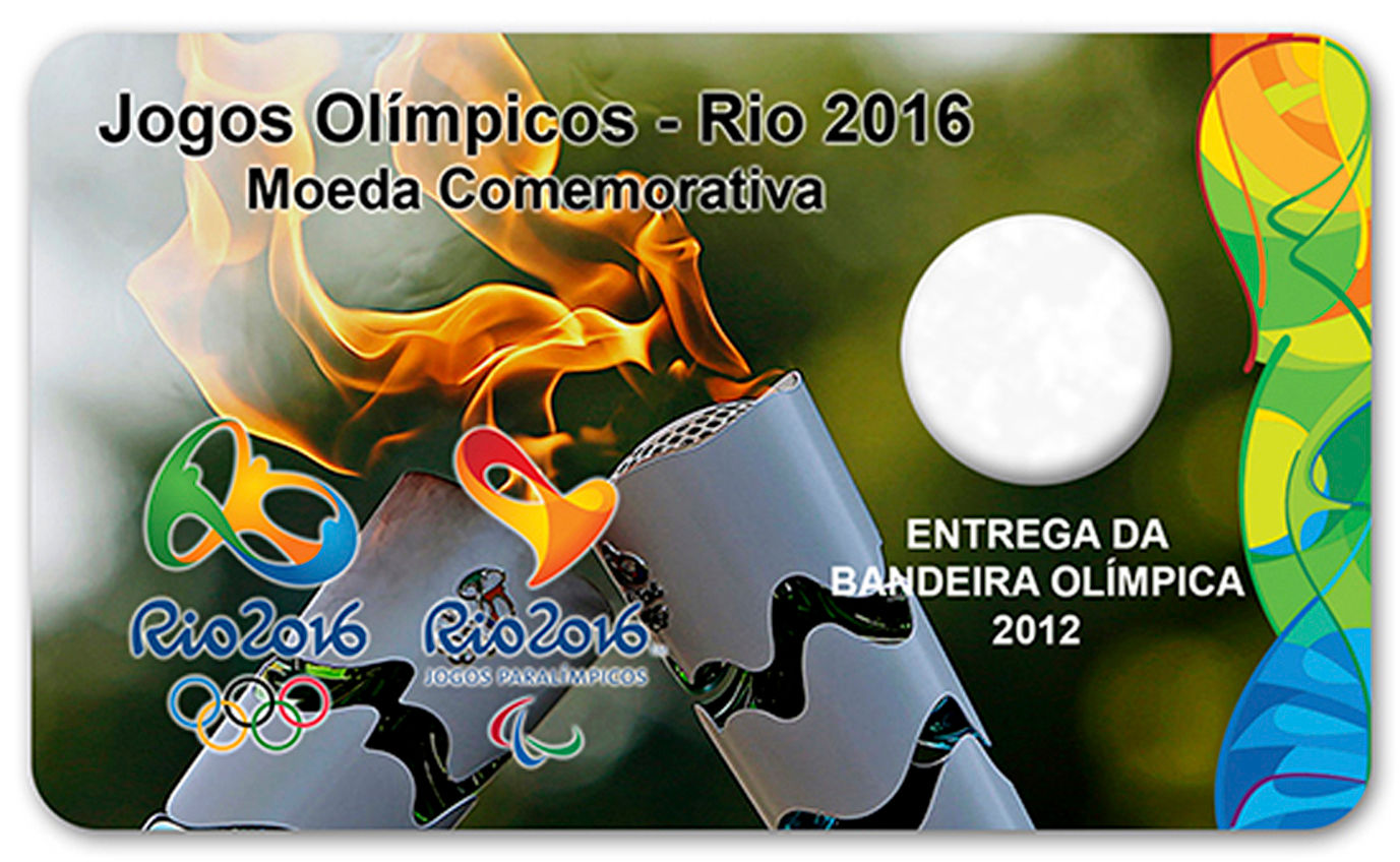 Display Expositor para Moedas da República - Real Bandeira