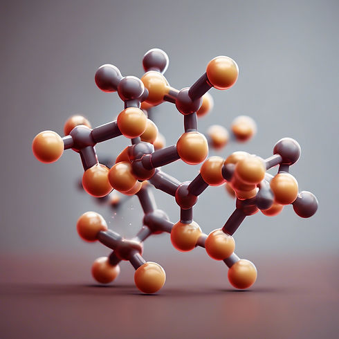 Image of a small molecular compound