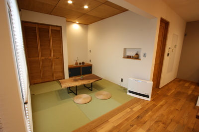 畳スペース・・・。