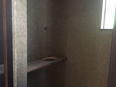 木毛セメント板 高岡市 建設中 トレーニングルーム 内装 壁