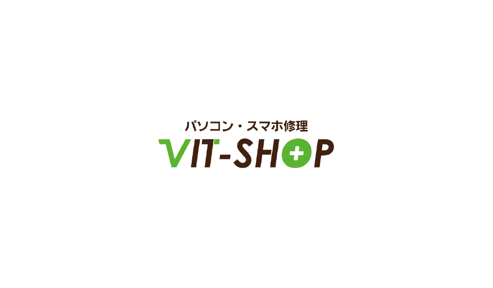 Dice design studio ダイスデザインスタジオ_ブランディングデザイン事例_パソコン・スマホ修理VIT-SHOP_ロゴ
