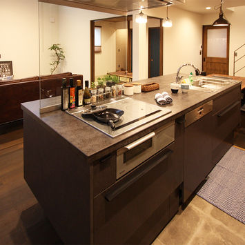 キッチン,LDK,リビング,ダイニング,S.K.C inc.の施工実例