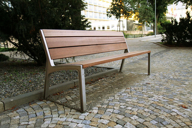 Vera Wooden Outdoor Park Bench by mmcité