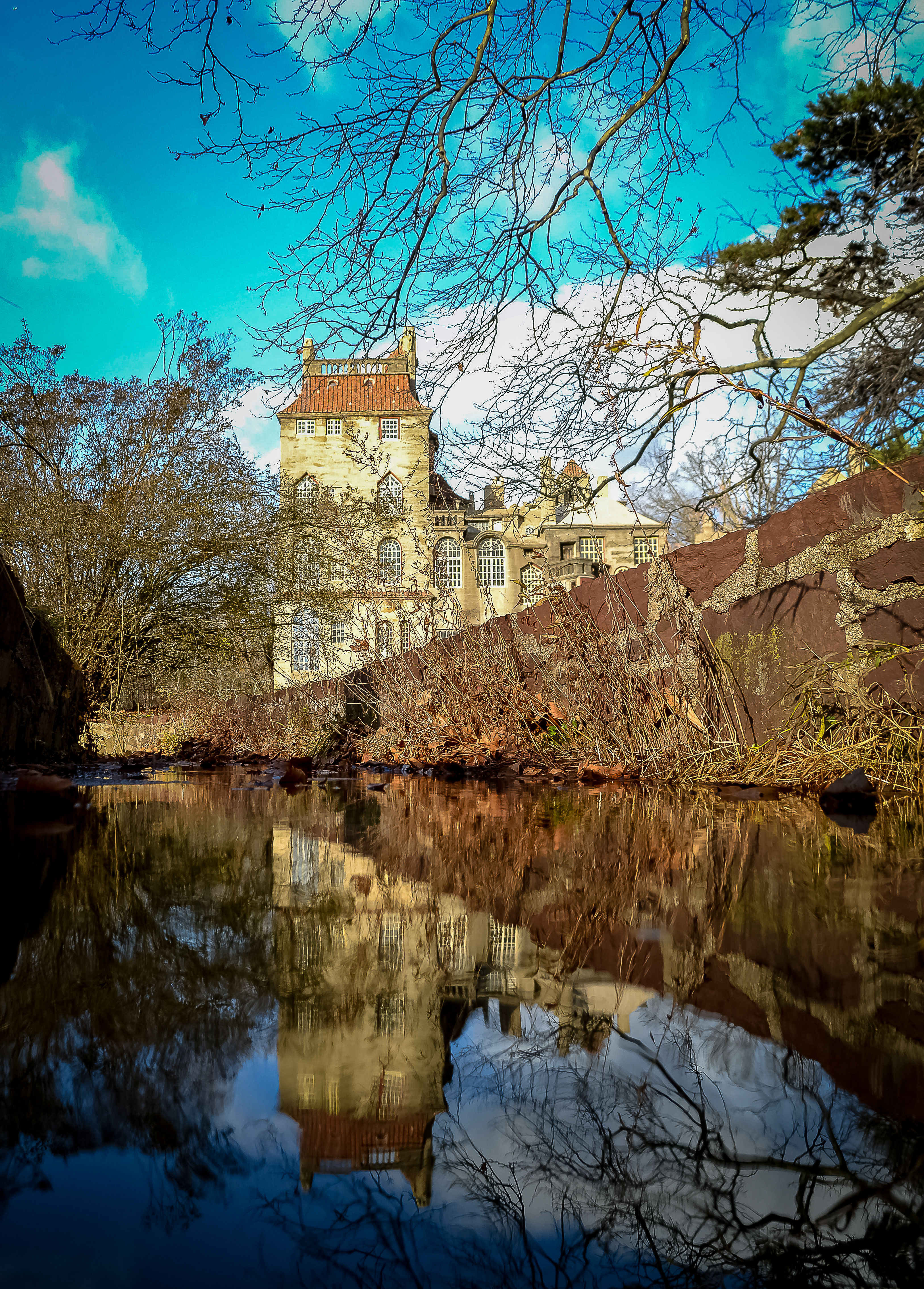 The Moat at Fonthill Castle