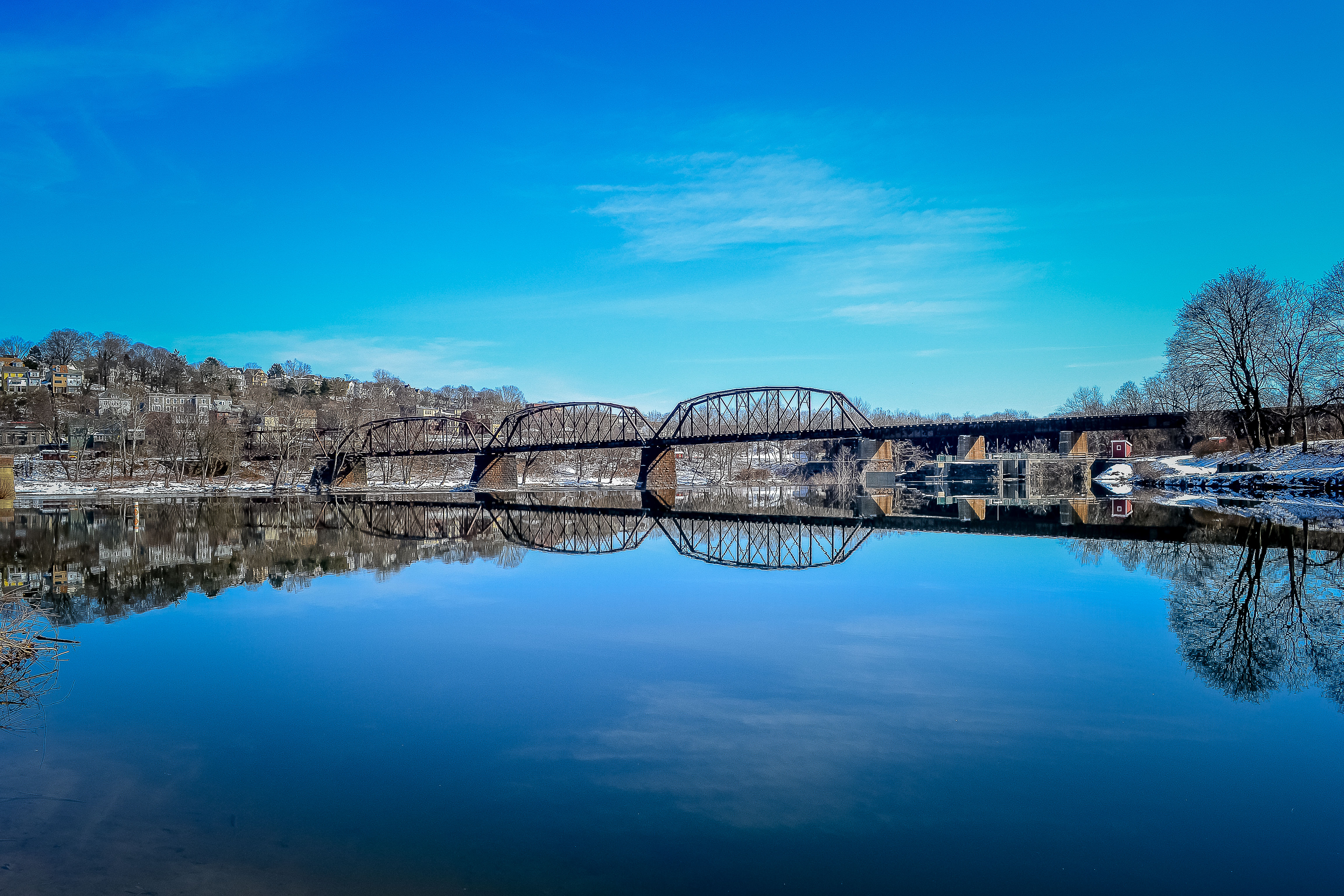 Eastern & Northern Railroad Lehigh River Bridge