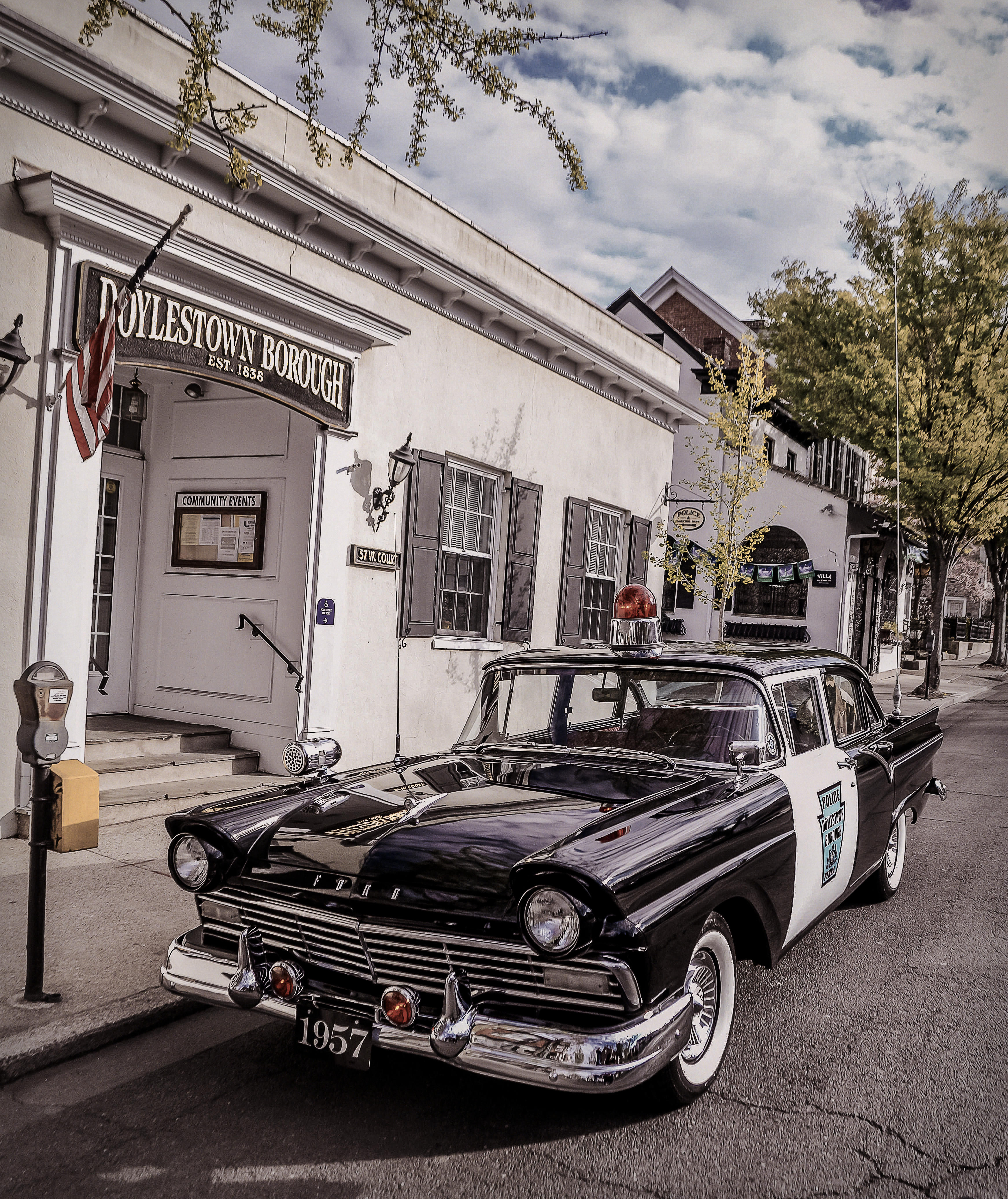 1957 Doylestown Borough Police Cruiser (70)