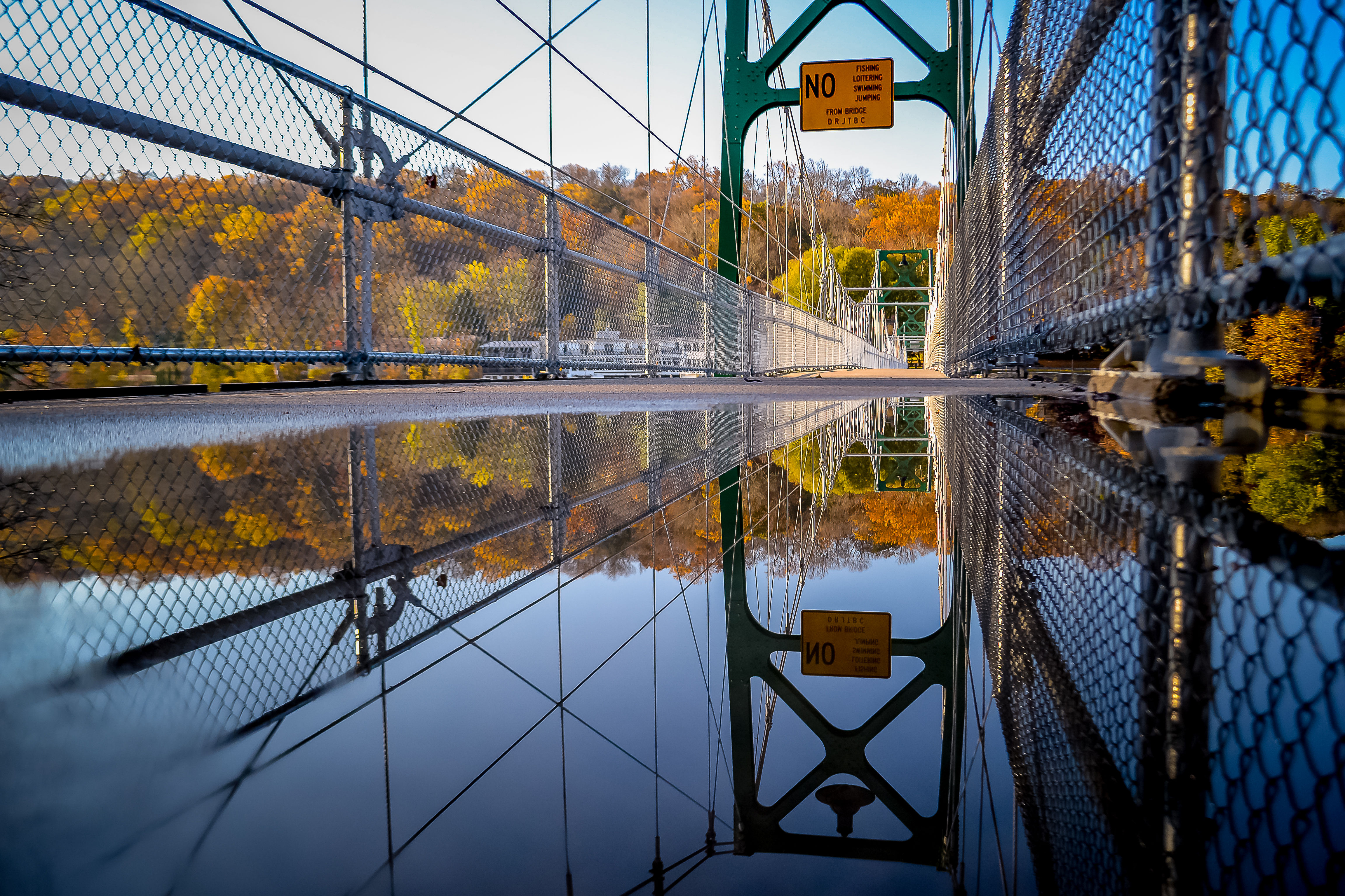 Raven Rock Bridge Reflection