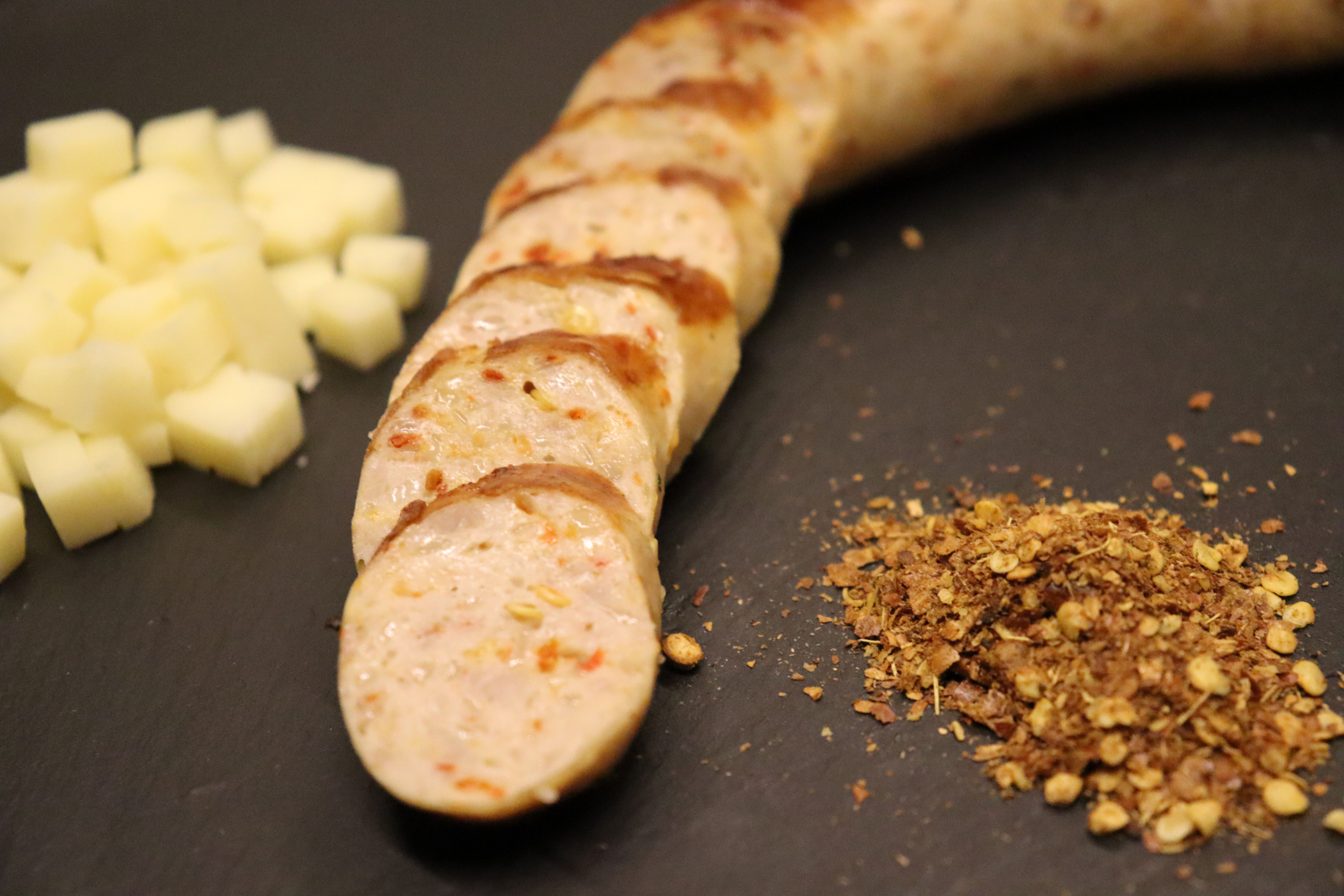 New York Chili Cheese Bratwurst