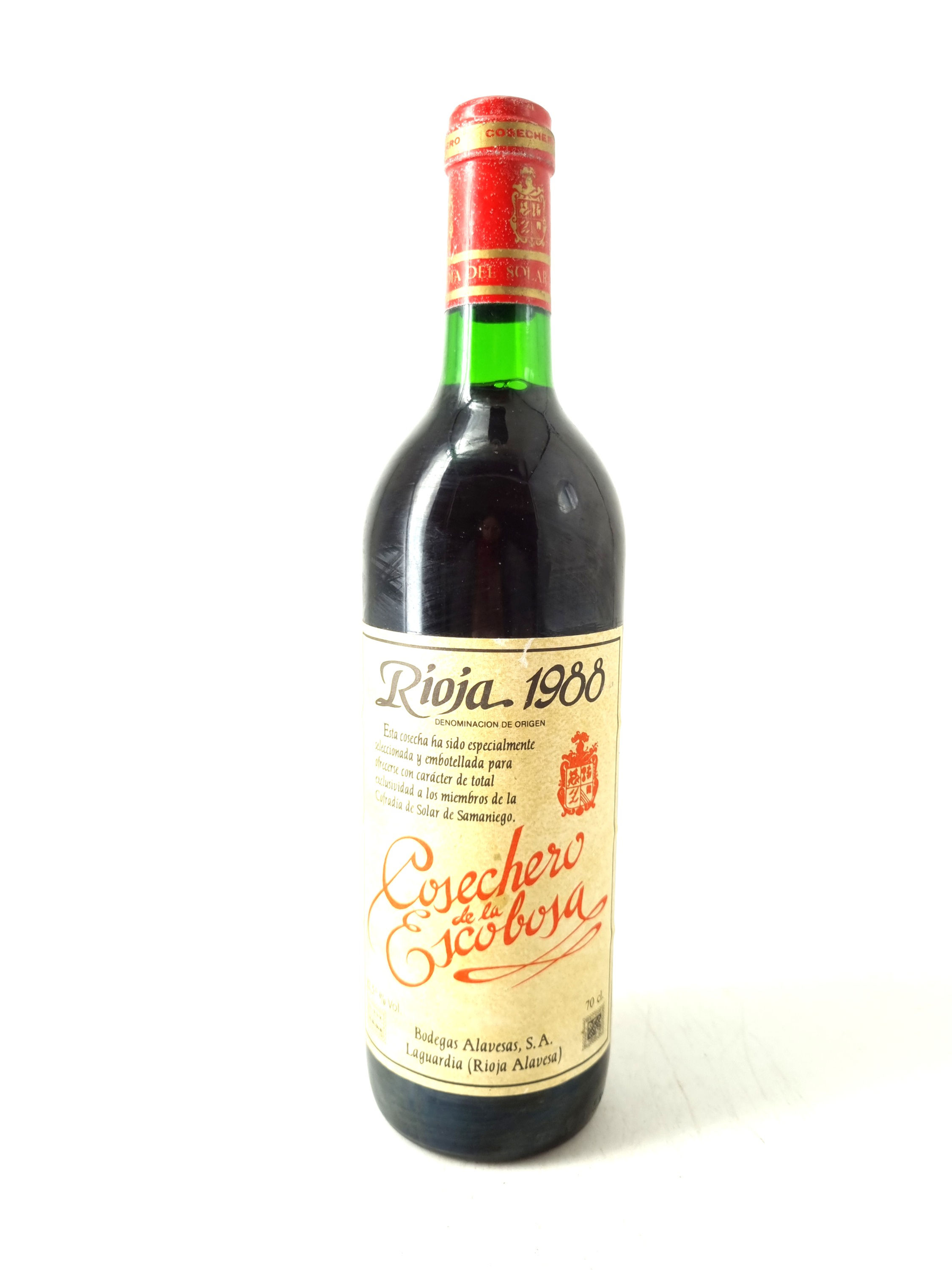1988 | Cosechero de la Escobosa. Cofradía Señor de Samaniego.  Rioja
