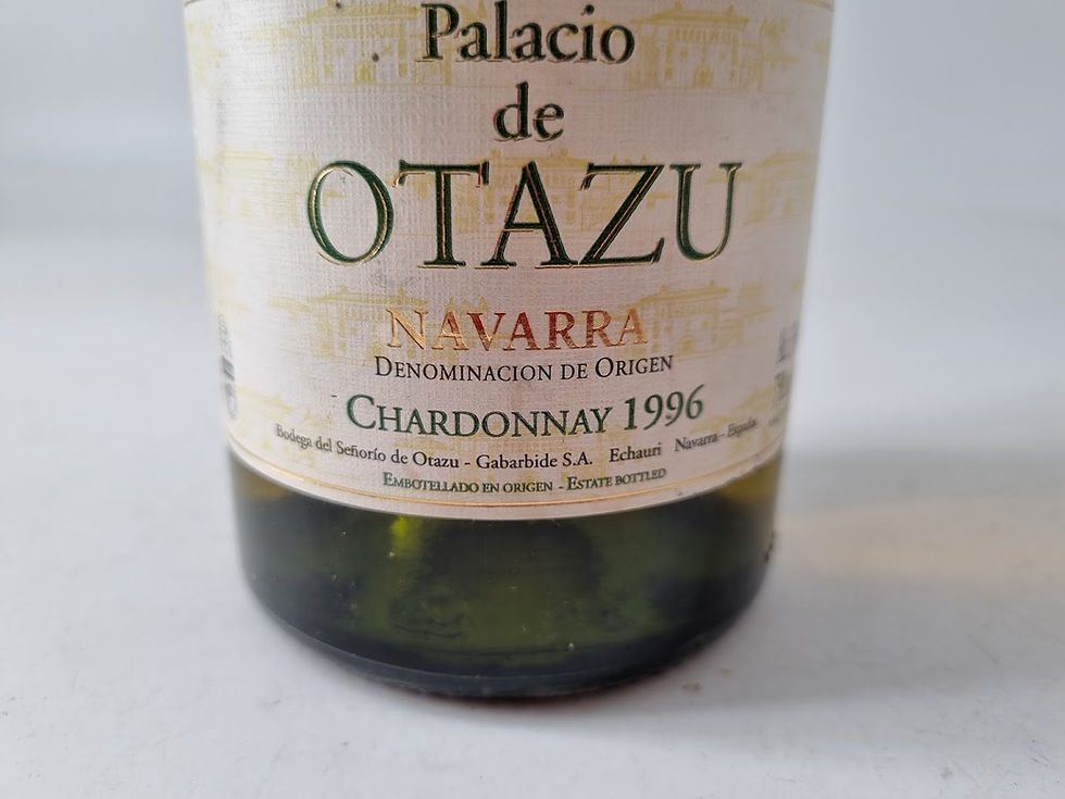 Miniatura: 1996 | Vino blanco. Palacio de Otazu. Navarra