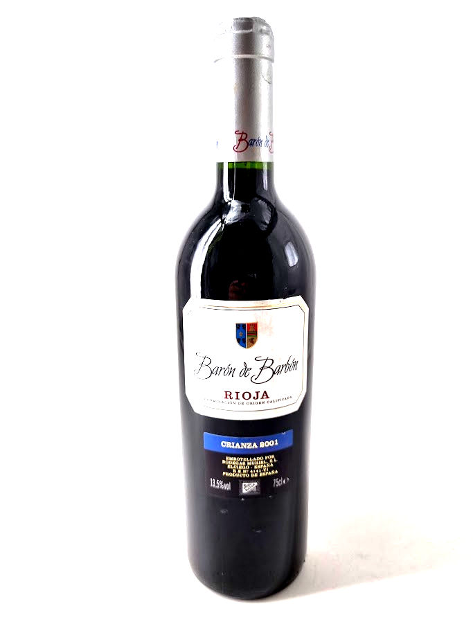 2001 | Barón de Barbón. Crianza. Rioja