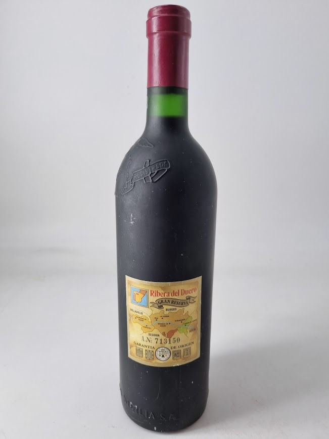 Miniatura: Vega Sicilia. Único. Reserva Especial. Edición 1988