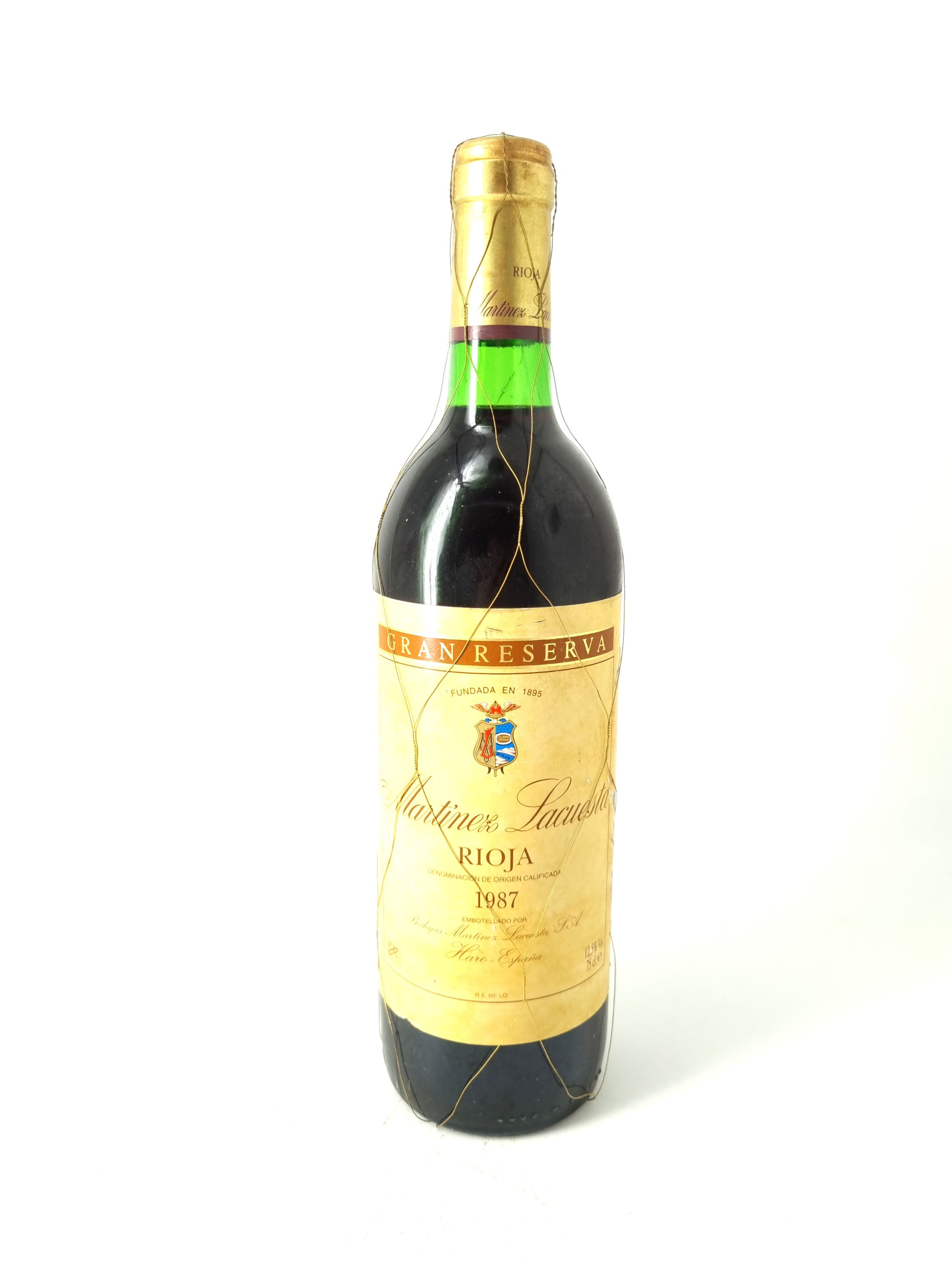 1987 | Martínez Lacuesta. Gran Reserva. Rioja.