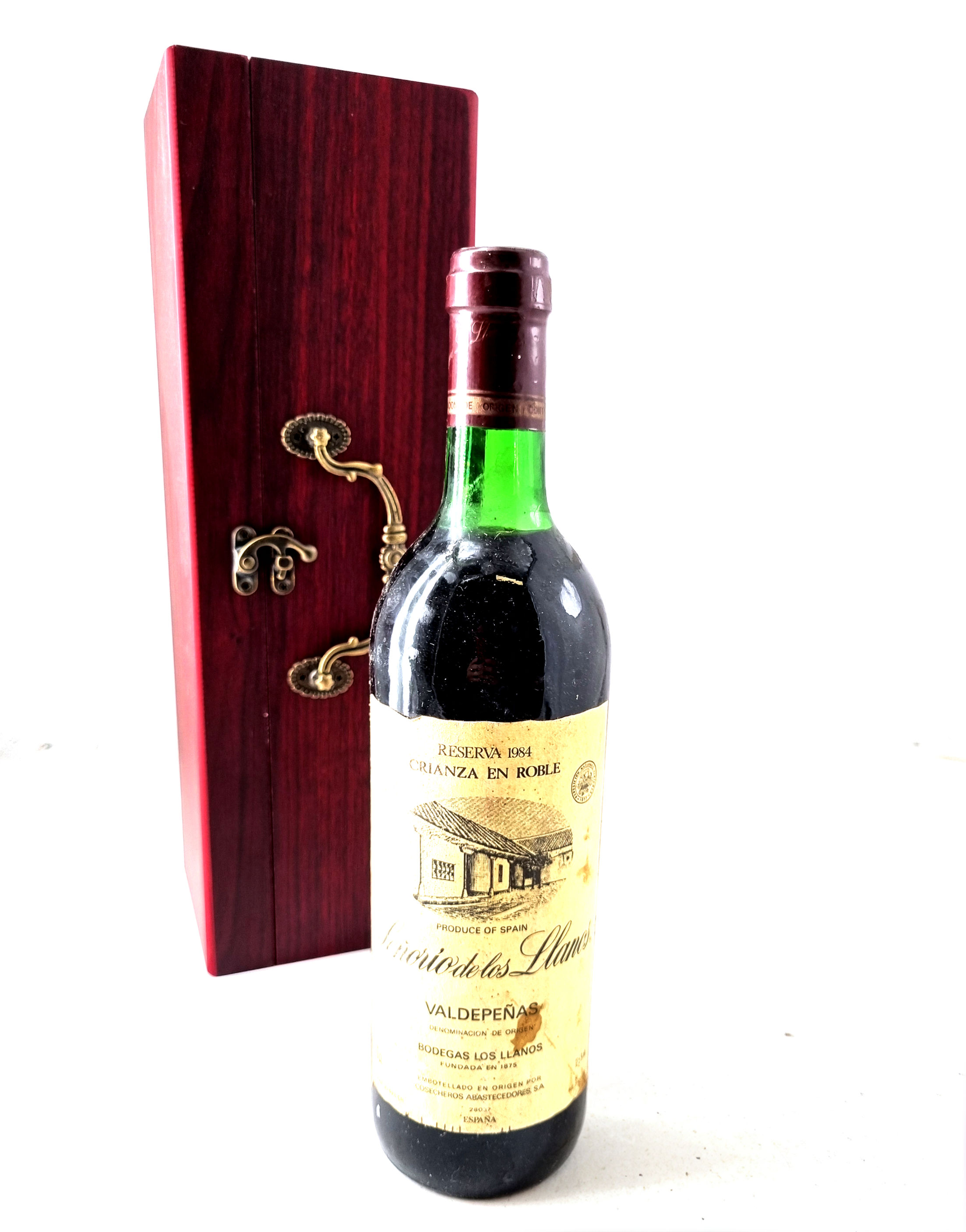 1984 | Señorío de los Llanos. Reserva. Valdepeñas.