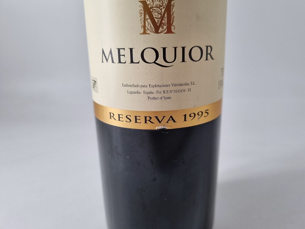 Miniatura: 1995 | Melquior. Reserva. Rioja