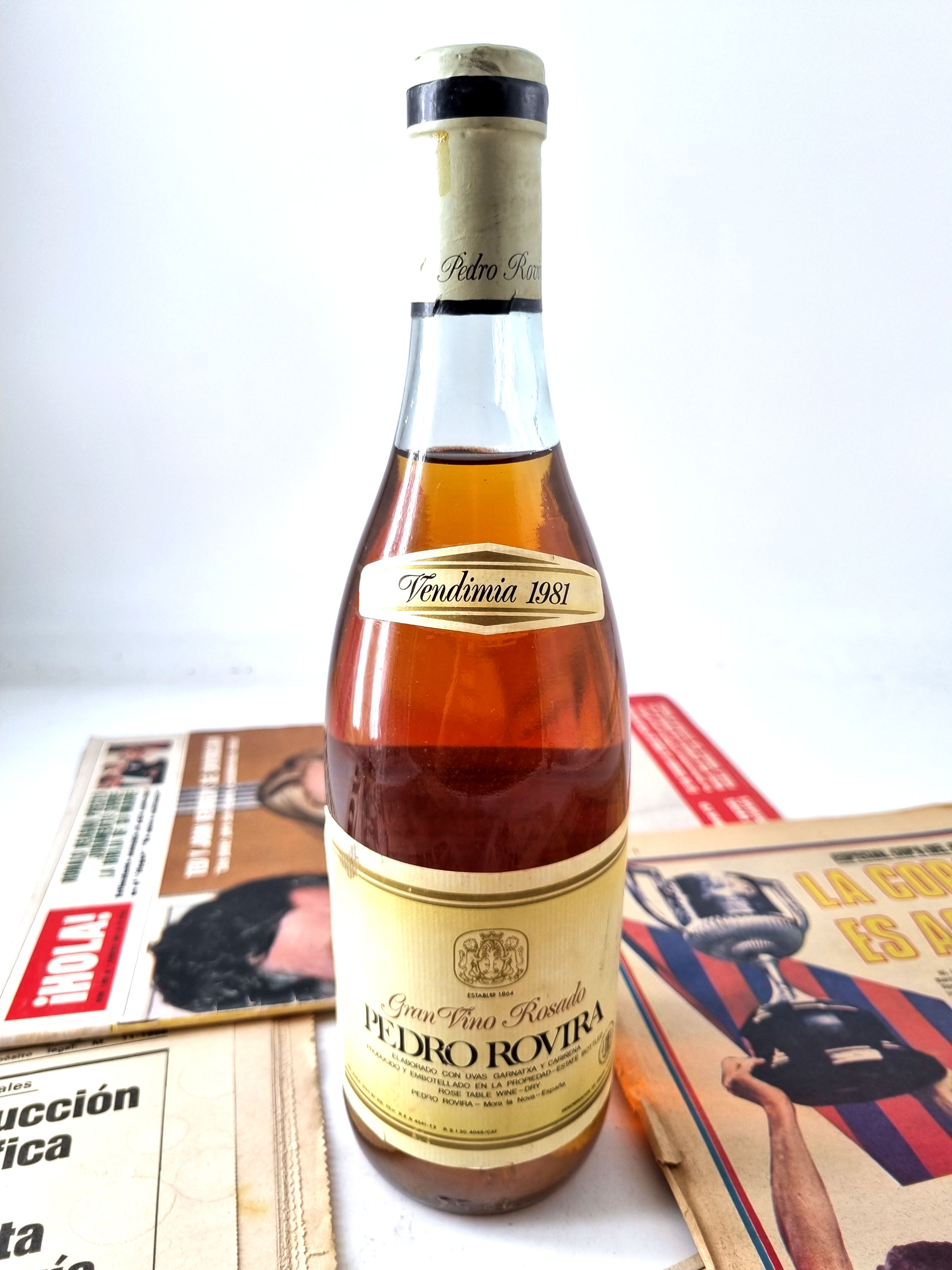 1981 | Pedro Rovira. Rosado. D.O. Tarragona