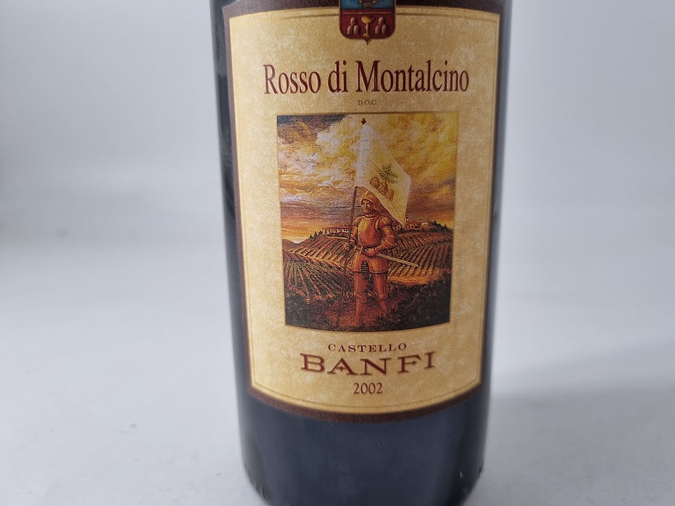 Miniatura: 2002 | Rosso di Montalcino. Castello Banfi. Italia