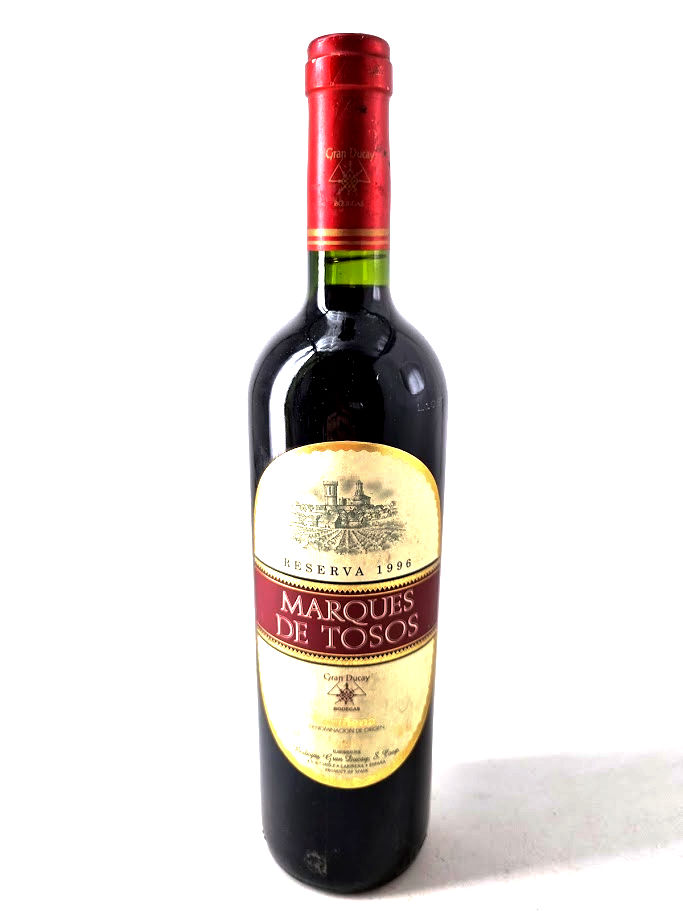 1996 | Marqués de Tosos. Reserva. Cariñena