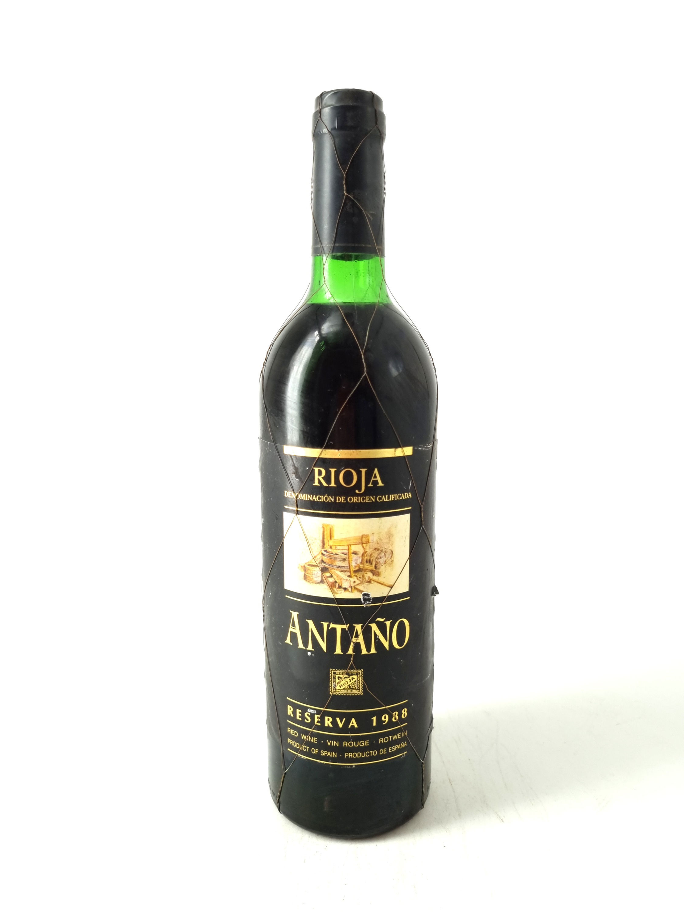 1988 | Antaño. Reserva. Bodegas Solar de Carrión. Rioja