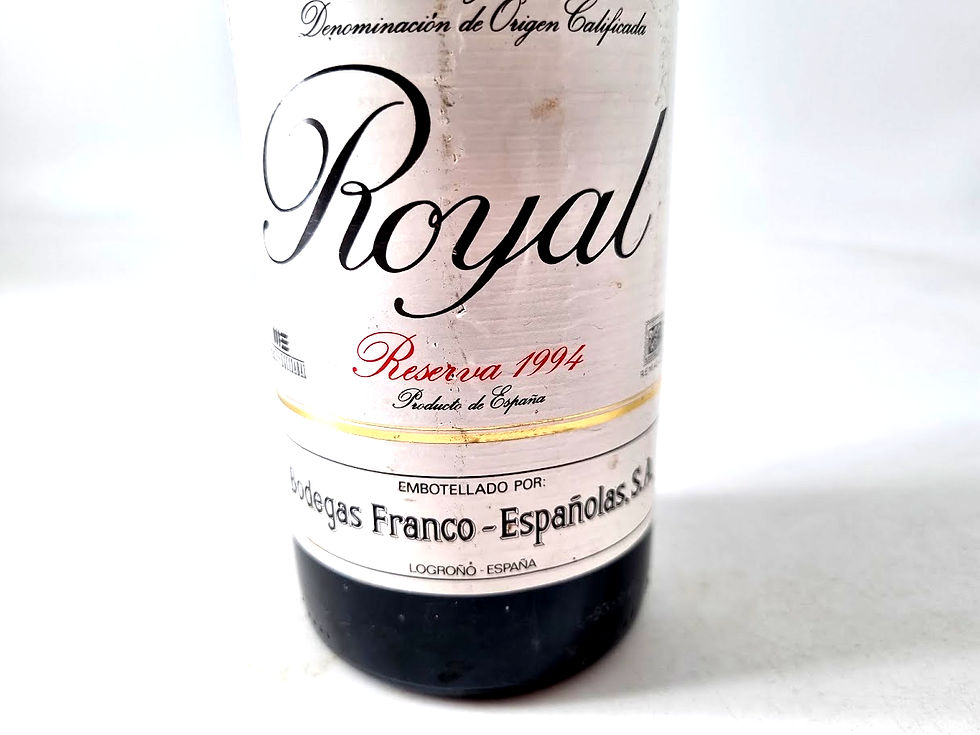 Miniatura: 1994 | Royal. Reserva. Bodegas Franco - Españolas