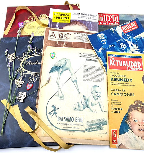Periódicos Históricos regalos de navidad