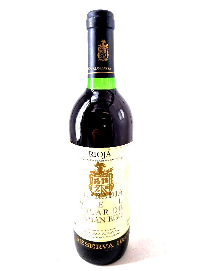 1987 | Cofradía del Solar de Samaniego. Reserva. Rioja