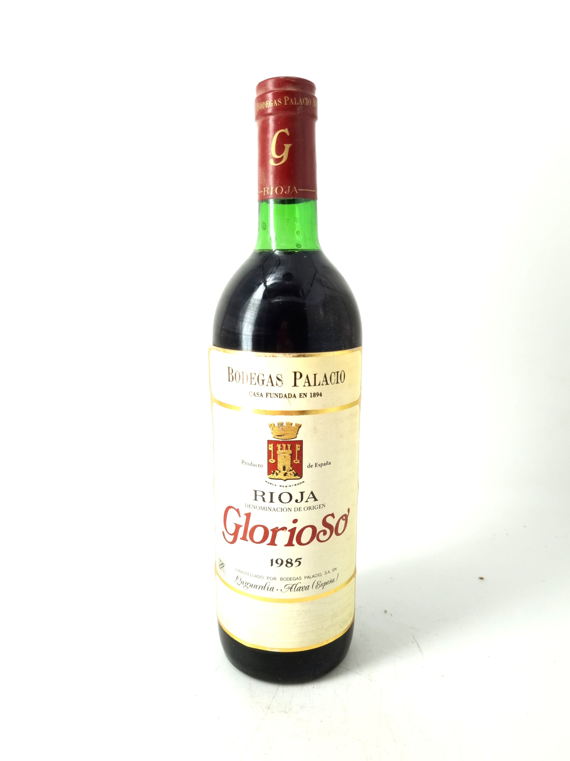1985/Glorioso. Crianza. Bodegas Palacio. Rioja.
