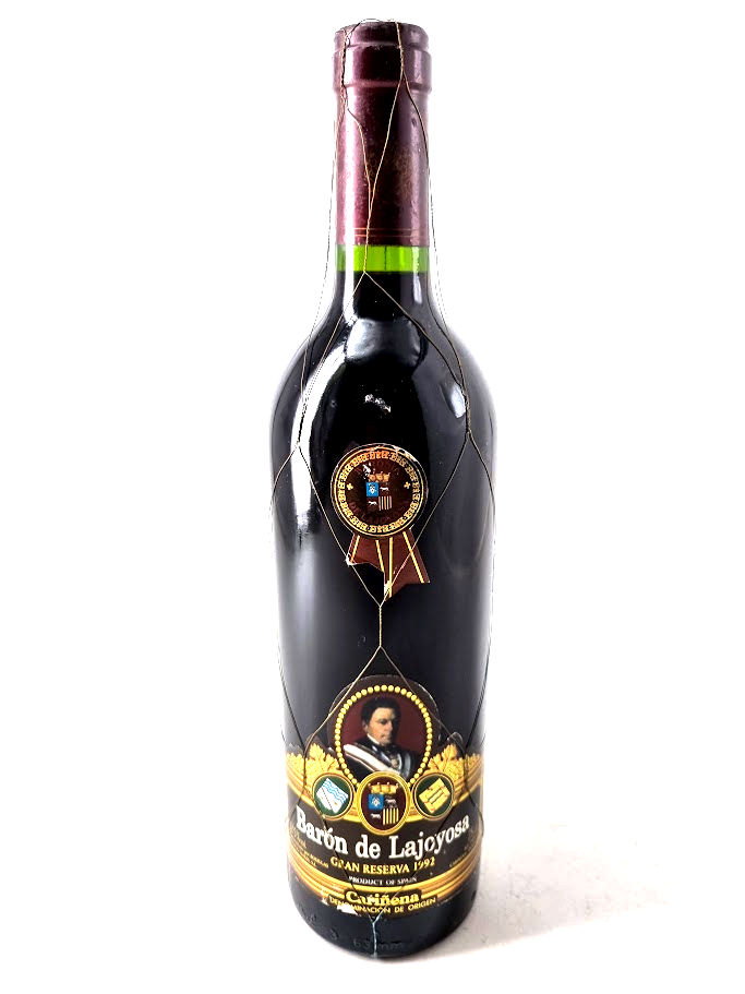 1992 | Barón de Lajoyosa. Gran reserva. Cariñena