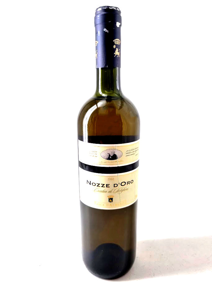 2002 | Nozze D' Oro. Vino blanco. Italia