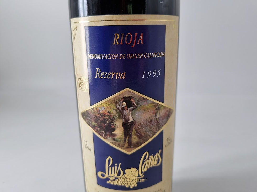 Miniatura: 1995 | Luis Cañas. Reserva. Rioja