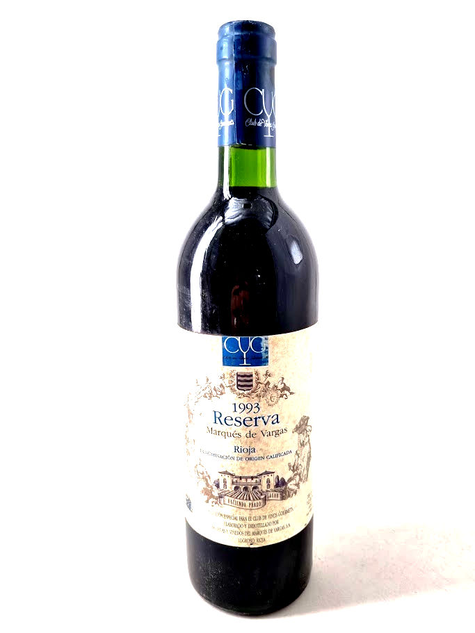 1993 | Marqués de Vargas. Reserva. Rioja