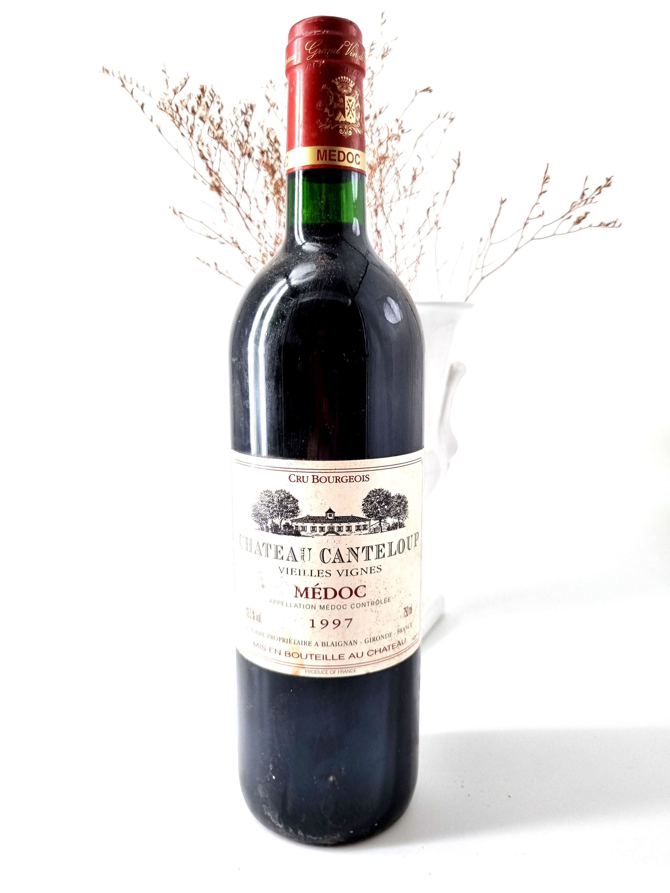 1997 |  Chateau Canteloup. Médoc. Veilles Vignes. Gironde. Francia