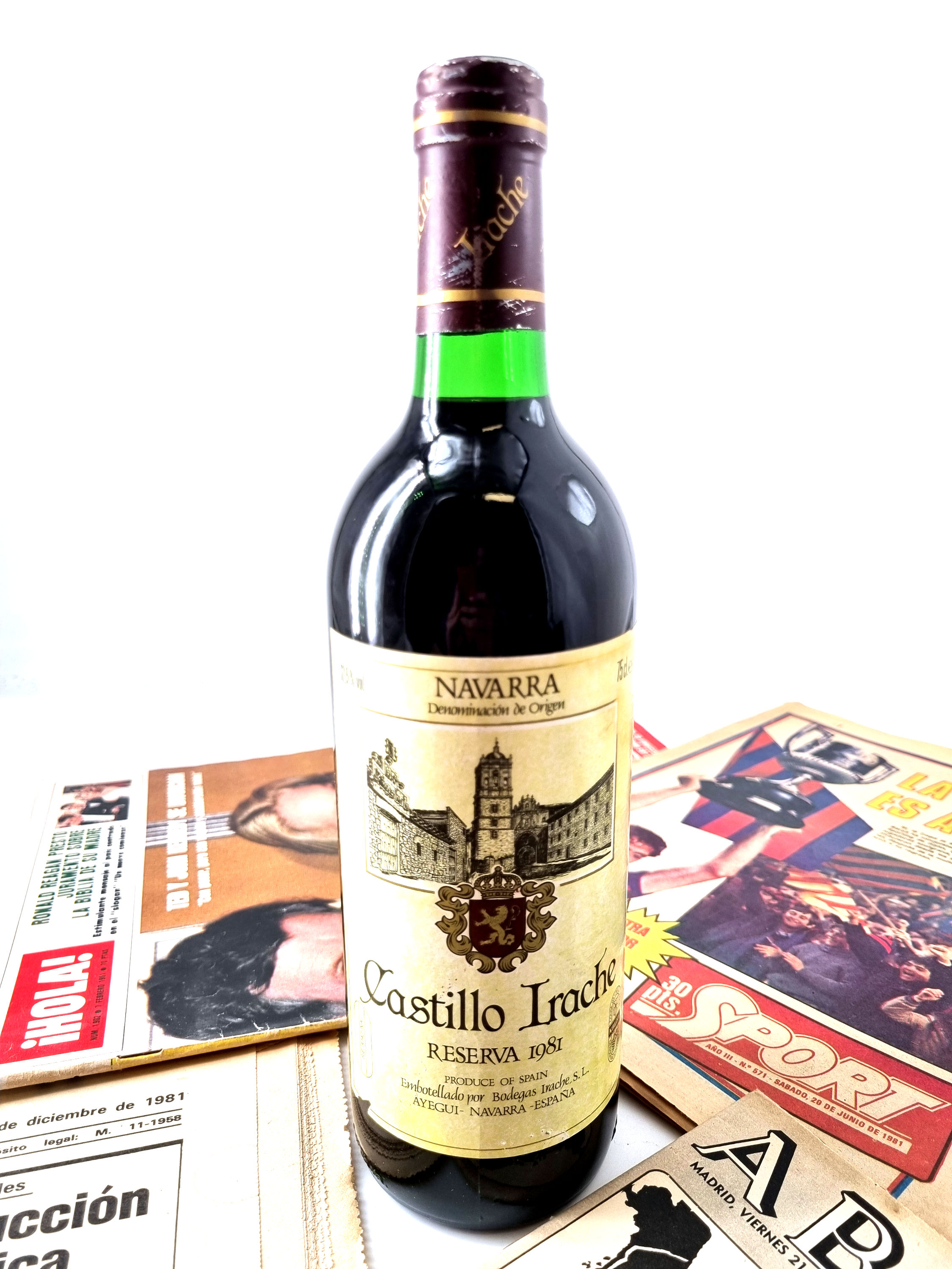 1981 | Castillo Irache. Reserva. D.O. Navarra
