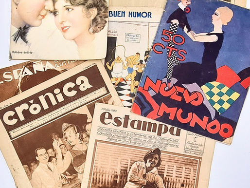 Periódicos y revistas antiguas del año 1930