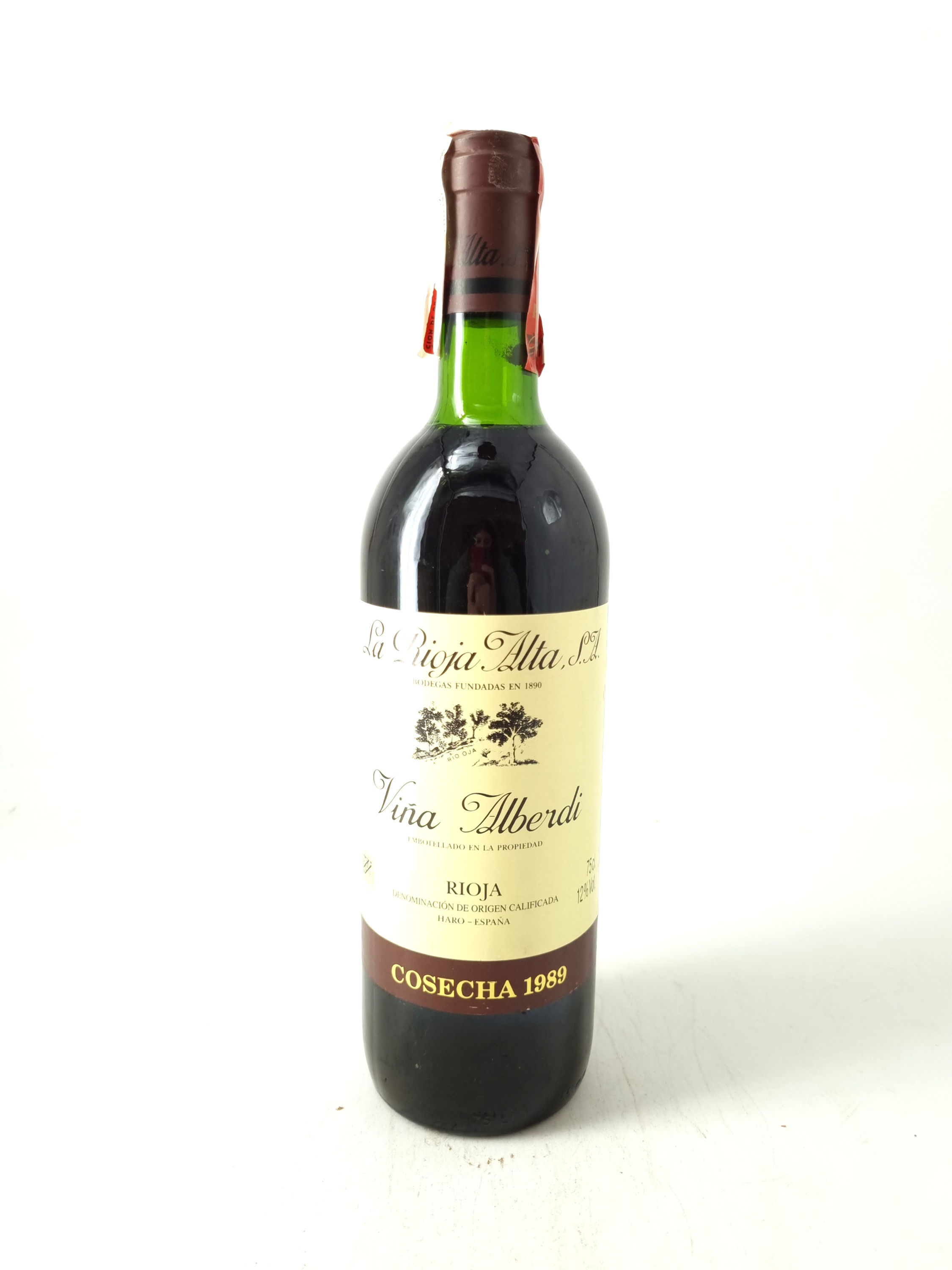 1989 | Viña Alberdi. Crianza. La Rioja Alta