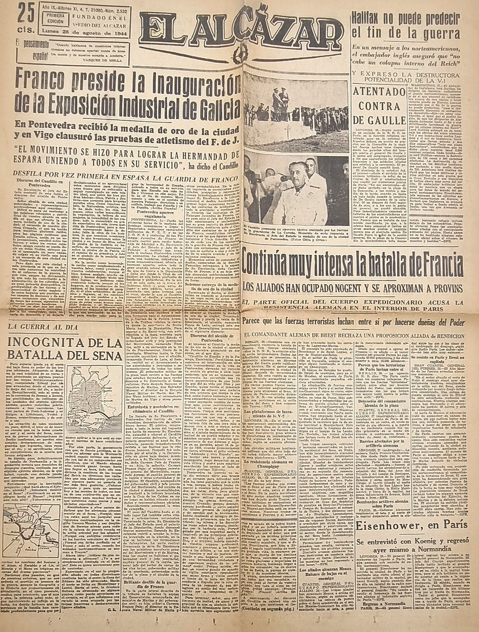 Miniatura: 15   de  MAYO 1944 - Periódicos