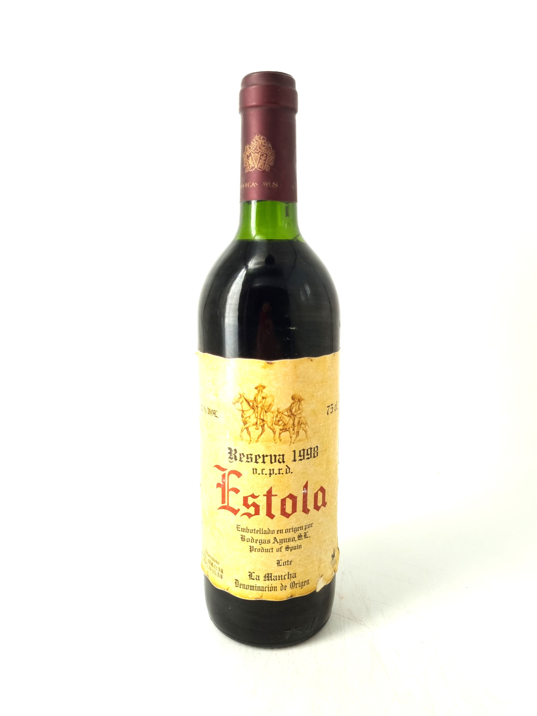 1998 |  Estola. Reserva. La Mancha