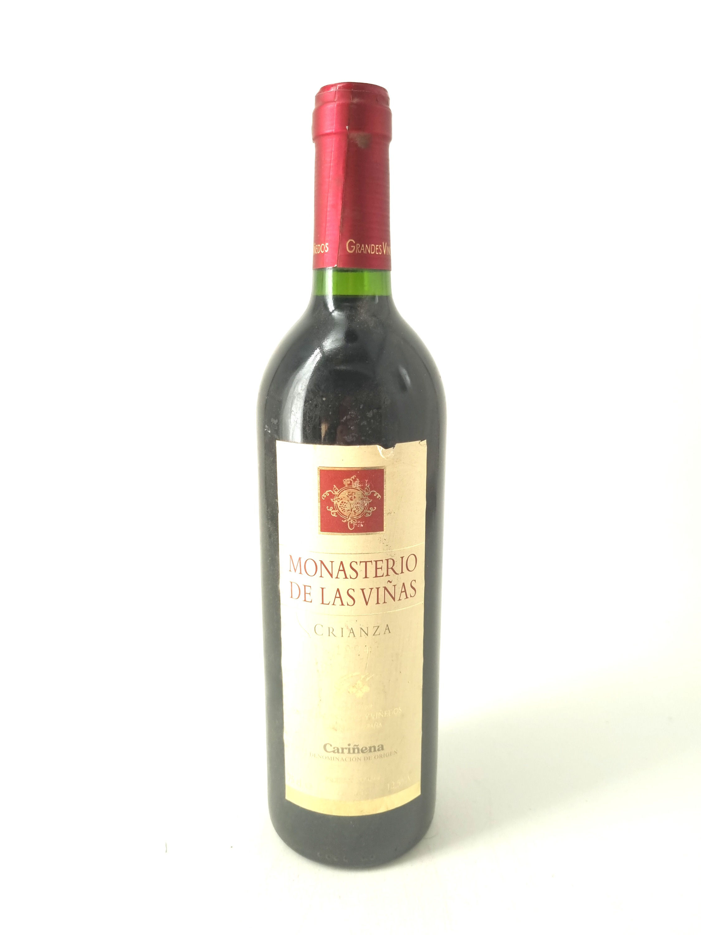 1994 | MONASTERIO DE LAS VIÑAS. Crianza. Cariñena