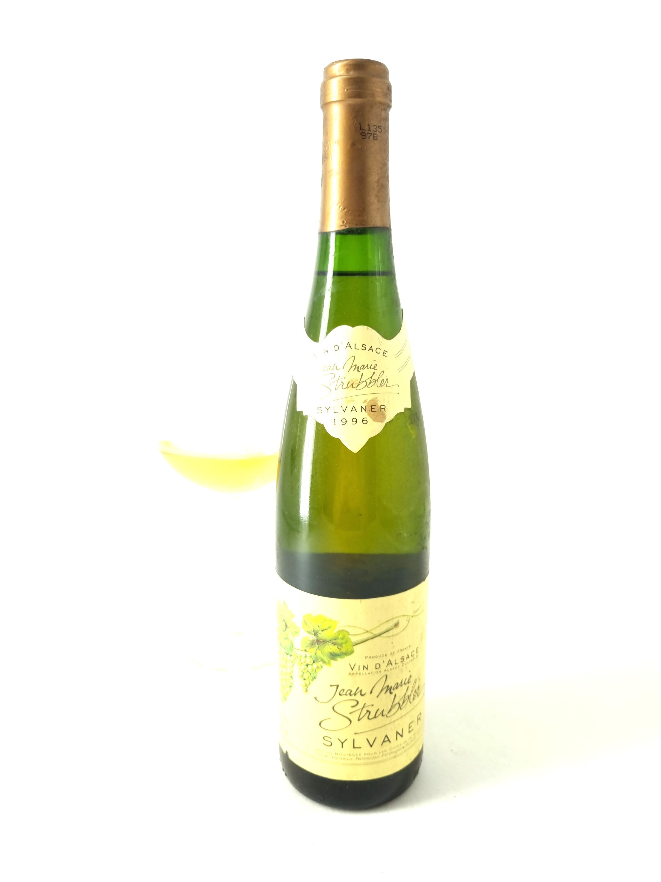 1996 | Vino blanco. Jean Marie Strubber. Sylvaner. Francia