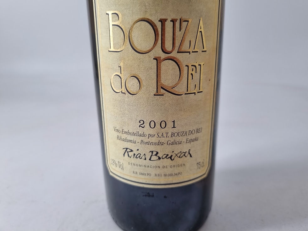 Miniatura: 2001 | Vino blanco. Albariño. Bouza do Rei. Rias Baixas