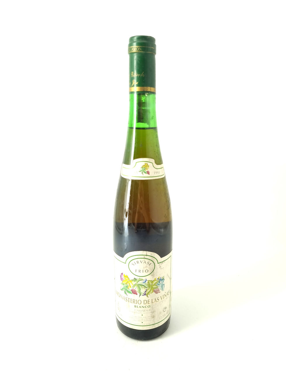 1993 | Monasterio de las Viñas. Vino blanco. Cariñena