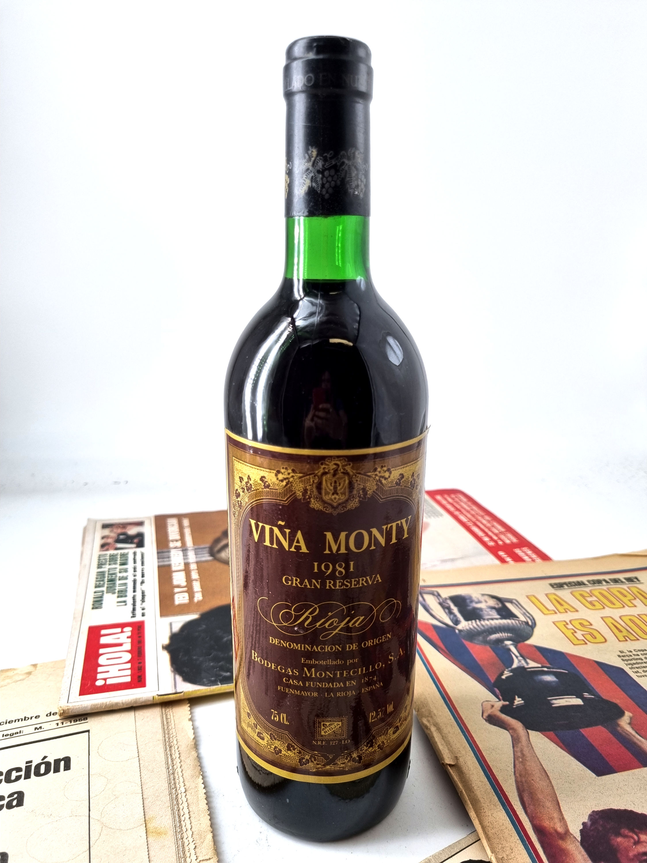 1981 | Viña Monty. Gran reserva. Bodegas Montecillo. Rioja.