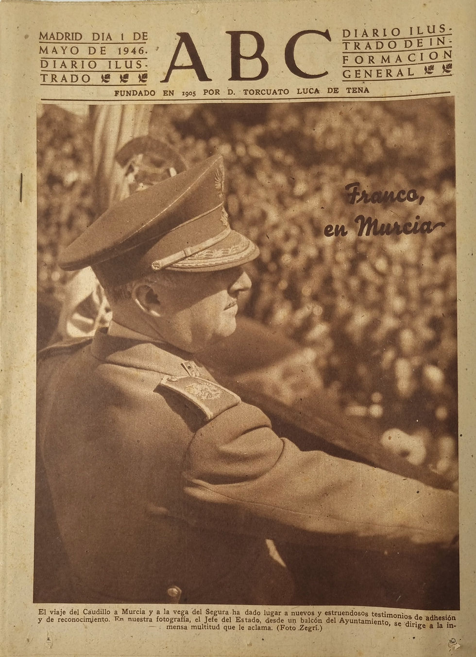 Miniatura: 14    de  ENERO  1946 - Periódicos