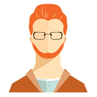 Sakallı Adam İllüstrasyonu