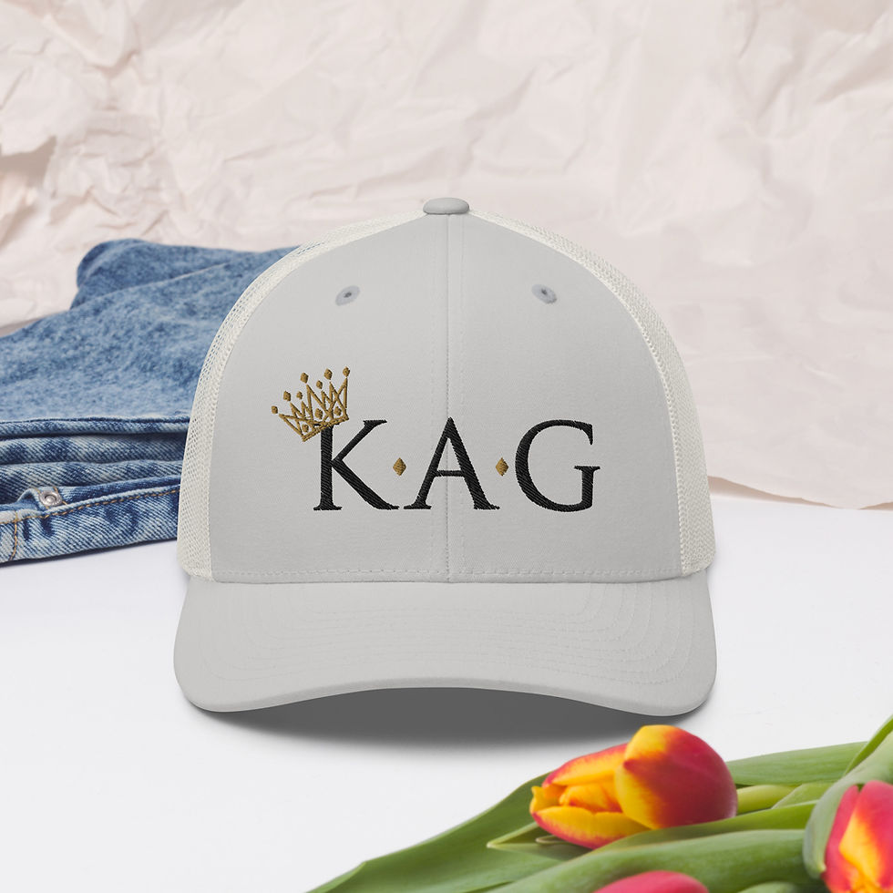 Thumbnail: KAG Trucker Cap- Black Logo
