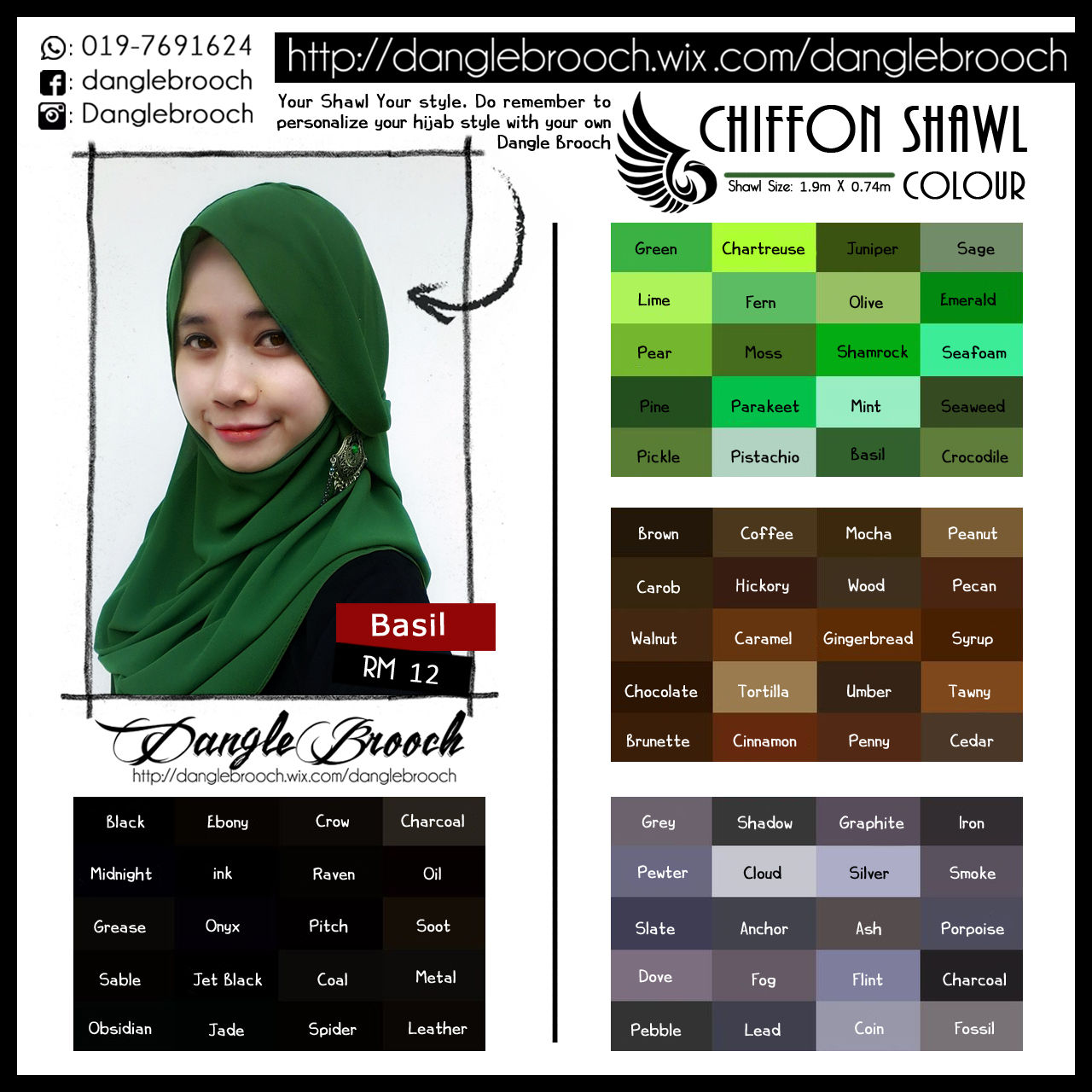 Chiffon Shawl