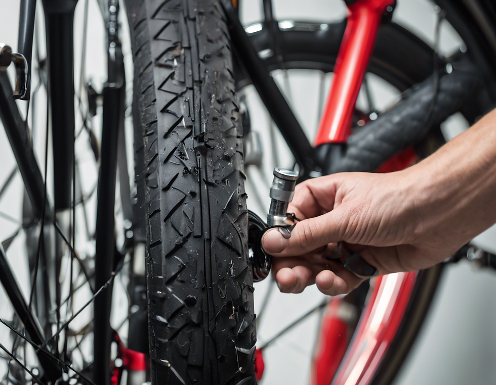 Expert Brompton bike tire repair in M242PJ