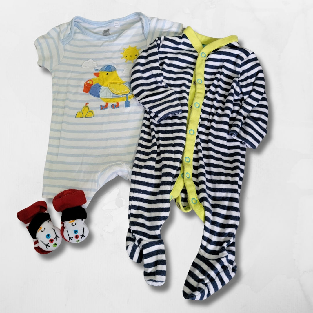 Boys Messy play bundle. Newborn