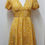 Thumbnail: Shein yellow floral dress. Uk 10